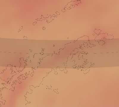 Map of the average cloud coverage across Antarctica for the solar eclipse of 12/19/2196