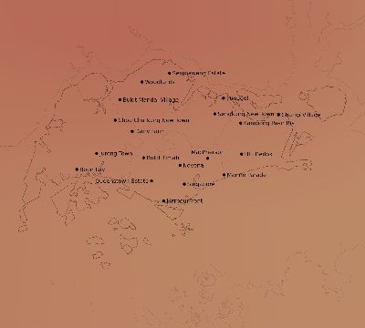 Map of the average cloud coverage across Singapore for the solar eclipse of 04/04/2201