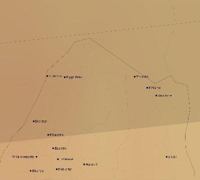 Map of the average cloud coverage across Eswatini (Swaziland) for the solar eclipse of 04/04/2201