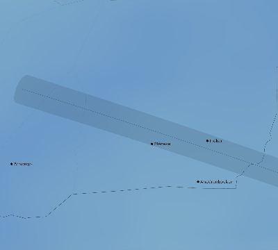 Map of the average cloud coverage across Mali for the solar eclipse of 11/09/2208