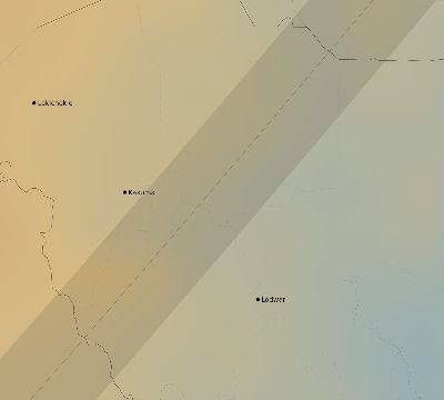 Map of the average cloud coverage across Kenya for the solar eclipse of 03/04/2212