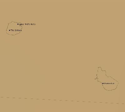 Map of the average cloud coverage across Caribbean Netherlands for the solar eclipse of 08/27/2212