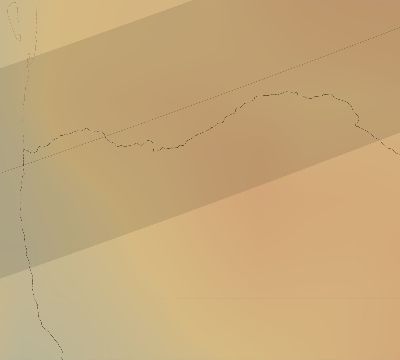 Map of the average cloud coverage across Namibia for the solar eclipse of 12/21/2215