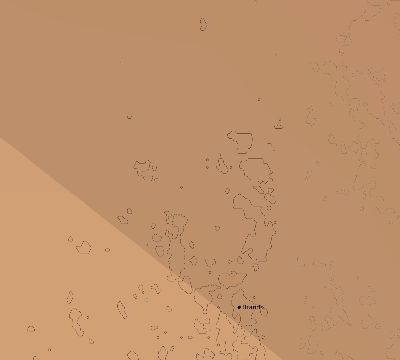 Map of the average cloud coverage across Åland Islands for the solar eclipse of 09/18/2229