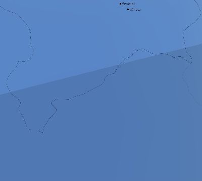 Map of the average cloud coverage across Turkey for the solar eclipse of 07/08/2233