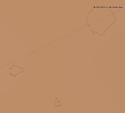 Map of the average cloud coverage across Saint Helena, Ascension and Tristan da Cunha for the solar eclipse of 04/15/2238