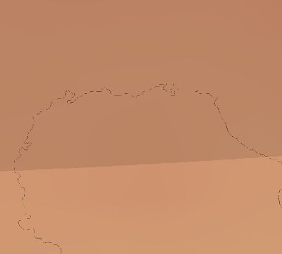 Map of the average cloud coverage across Antarctica for the solar eclipse of 01/31/2242