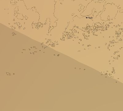 Map of the average cloud coverage across Åland Islands for the solar eclipse of 05/26/2245
