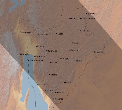 Map of the eclipse path across Burundi on 09/20/1503
