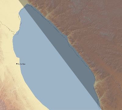 Map of the eclipse path across Malawi on 09/20/1503