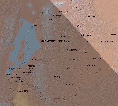 Map of the eclipse path across Rwanda on 09/20/1503