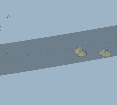 Map of the eclipse path across French Southern and Antarctic Lands on 11/12/1509