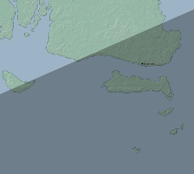 Map of the eclipse path across Kenya on 06/19/1517