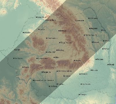 Map of the eclipse path across Romania on 06/08/1518