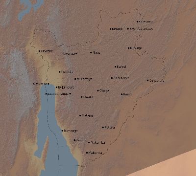 Map of the eclipse path across Burundi on 02/04/1524