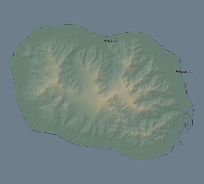 Map of the eclipse path across Cook Islands on 09/10/1531