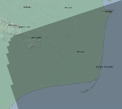 Map of the eclipse path across Romania on 08/11/1542