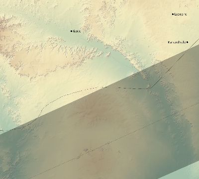 Map of the eclipse path across Ethiopia on 11/23/1546