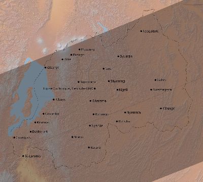 Map of the eclipse path across Rwanda on 11/23/1546
