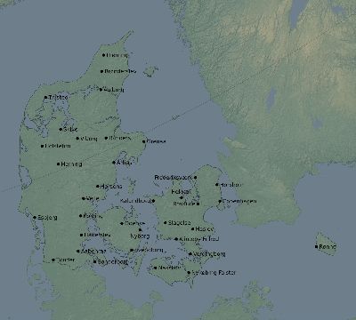 Map of the eclipse path across Denmark on 11/12/1547