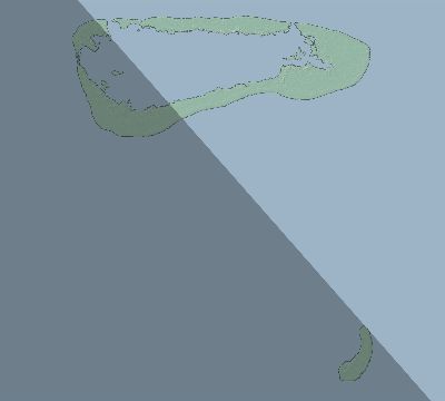 Map of the eclipse path across Seychelles on 10/22/1557