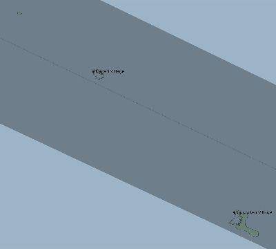 Map of the eclipse path across Kiribati on 12/03/1564