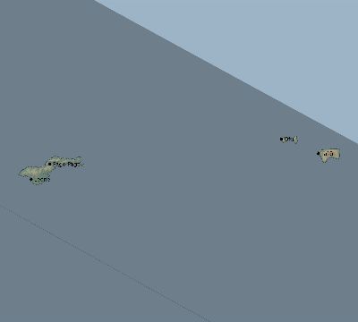 Map of the eclipse path across American Samoa on 07/22/1571