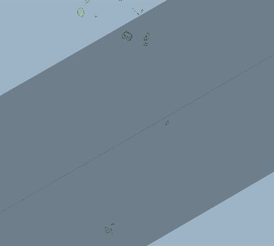 Map of the eclipse path across Fiji on 02/16/1608