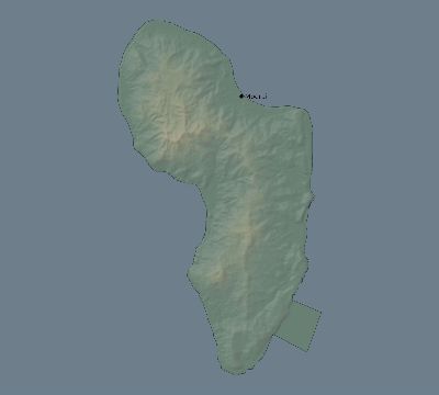 Map of the eclipse path across French Polynesia on 09/22/1615