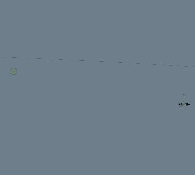 Map of the eclipse path across Tonga on 09/01/1625