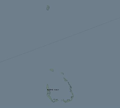 Map of the eclipse path across Cocos (Keeling) Islands on 01/26/1637