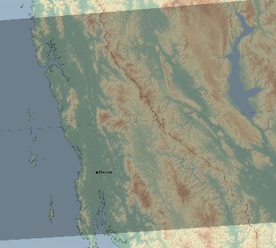 Map of the eclipse path across Myanmar on 03/20/1643