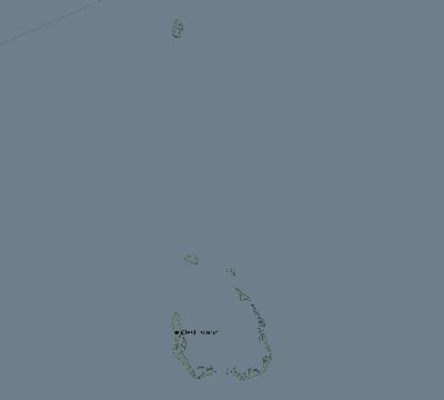 Map of the eclipse path across Cocos (Keeling) Islands on 12/05/1676
