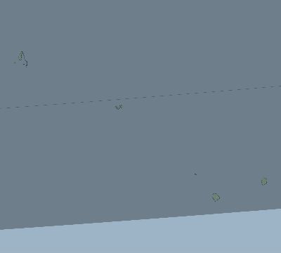 Map of the eclipse path across Cook Islands on 10/04/1698