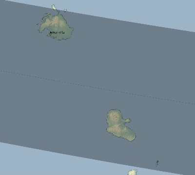 Map of the eclipse path across Vanuatu on 10/04/1698
