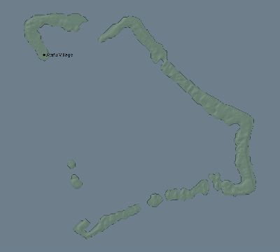 Map of the eclipse path across Tokelau on 01/28/1702