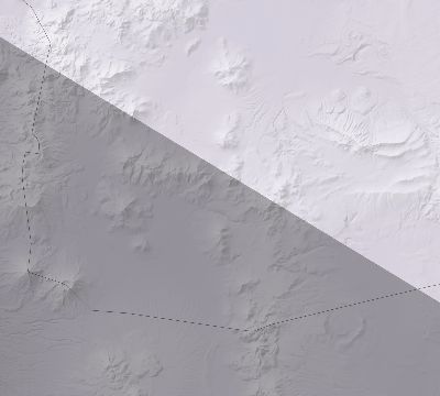 Map of the eclipse path across Bolivia on 08/15/1719