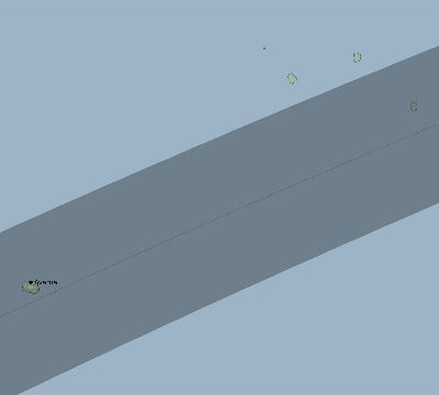 Map of the eclipse path across Cook Islands on 01/30/1748