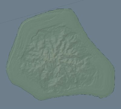Map of the eclipse path across Cook Islands on 11/06/1752