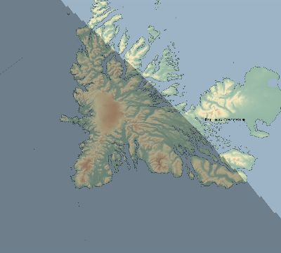 Map of the eclipse path across French Southern and Antarctic Lands on 12/07/1760