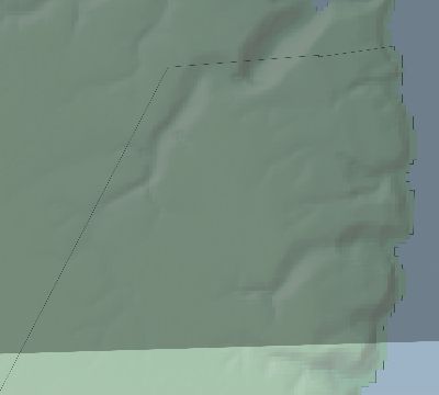 Map of the eclipse path across Egypt on 03/23/1773