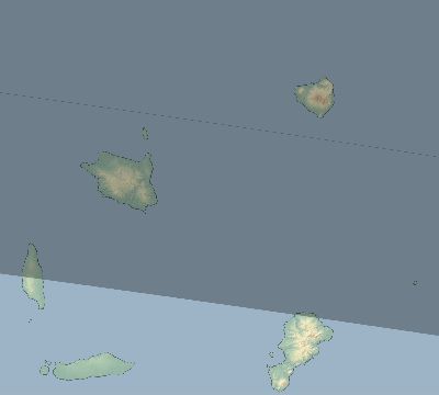 Map of the eclipse path across Philippines on 09/06/1774
