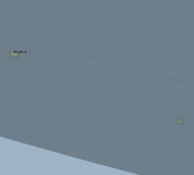 Map of the eclipse path across Cook Islands on 12/29/1777