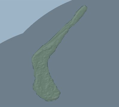 Map of the eclipse path across Micronesia on 04/04/1810