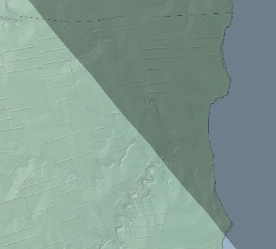 Map of the eclipse path across Bulgaria on 11/19/1816