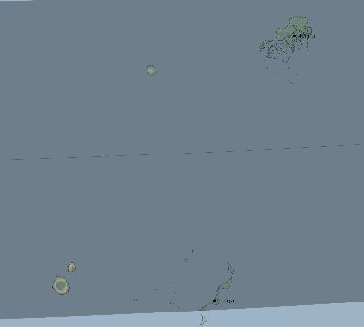 Map of the eclipse path across Tonga on 11/09/1817