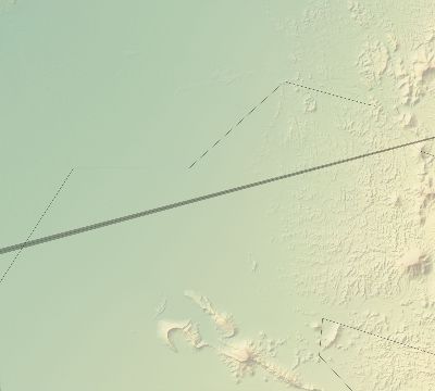 Map of the eclipse path across Oman on 04/14/1828
