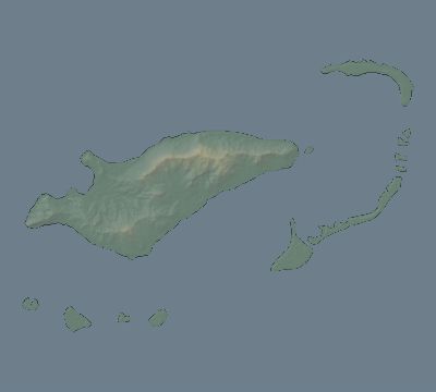Map of the eclipse path across French Polynesia on 10/09/1828