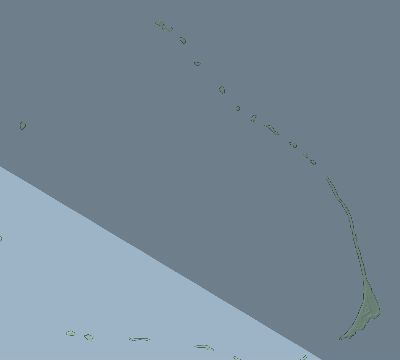 Map of the eclipse path across Solomon Islands on 10/09/1828