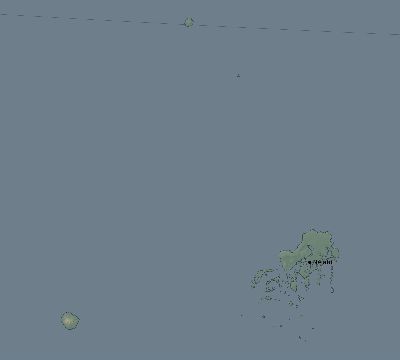 Map of the eclipse path across Tonga on 02/01/1832